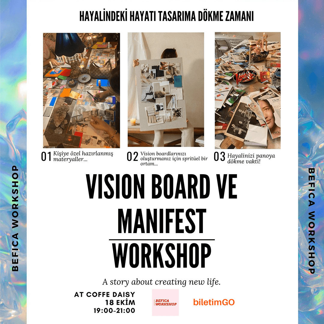 VISION BOARD VE MANIFEST ETKİNLİĞİ