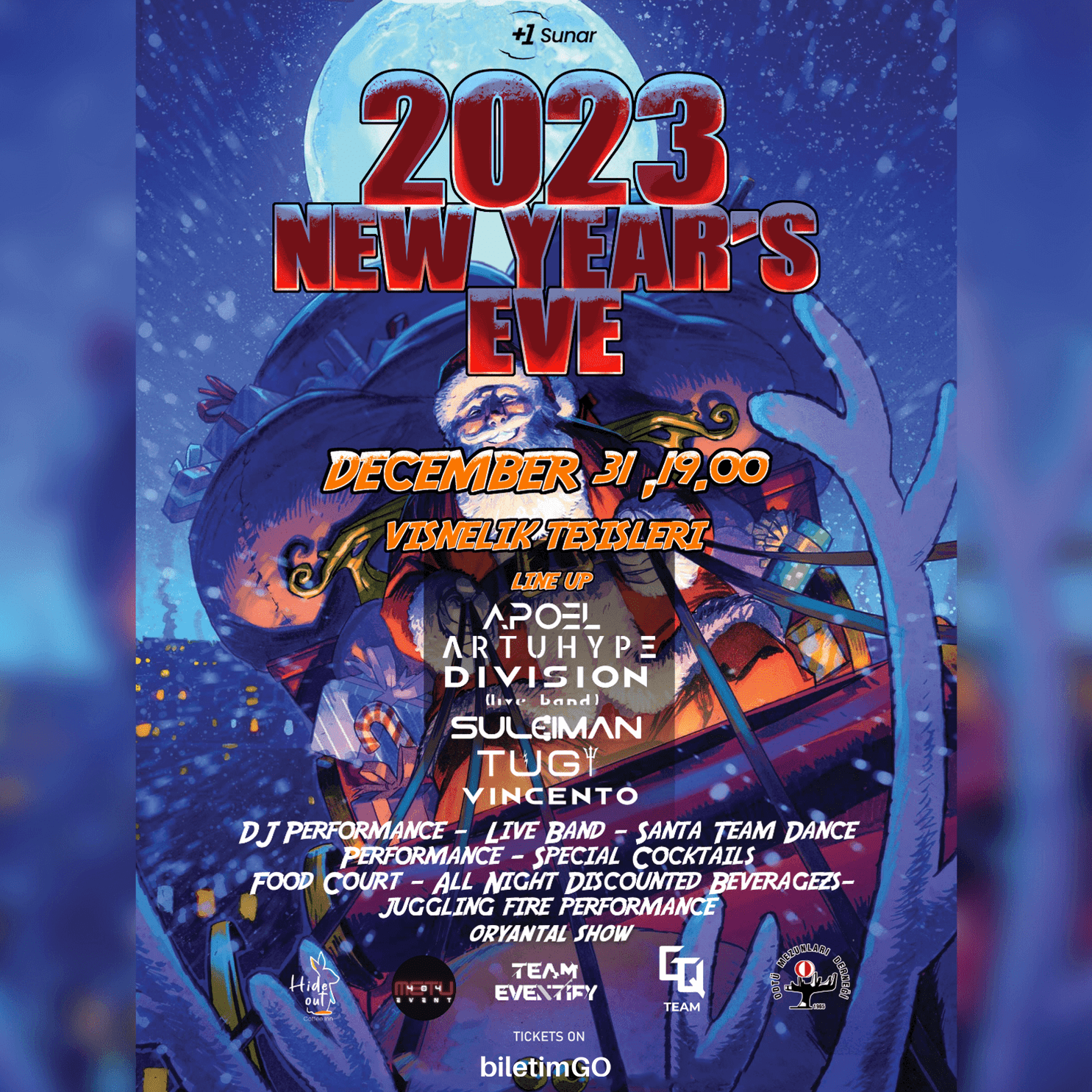 Vişnelik 2023 New Year’s Eve Party