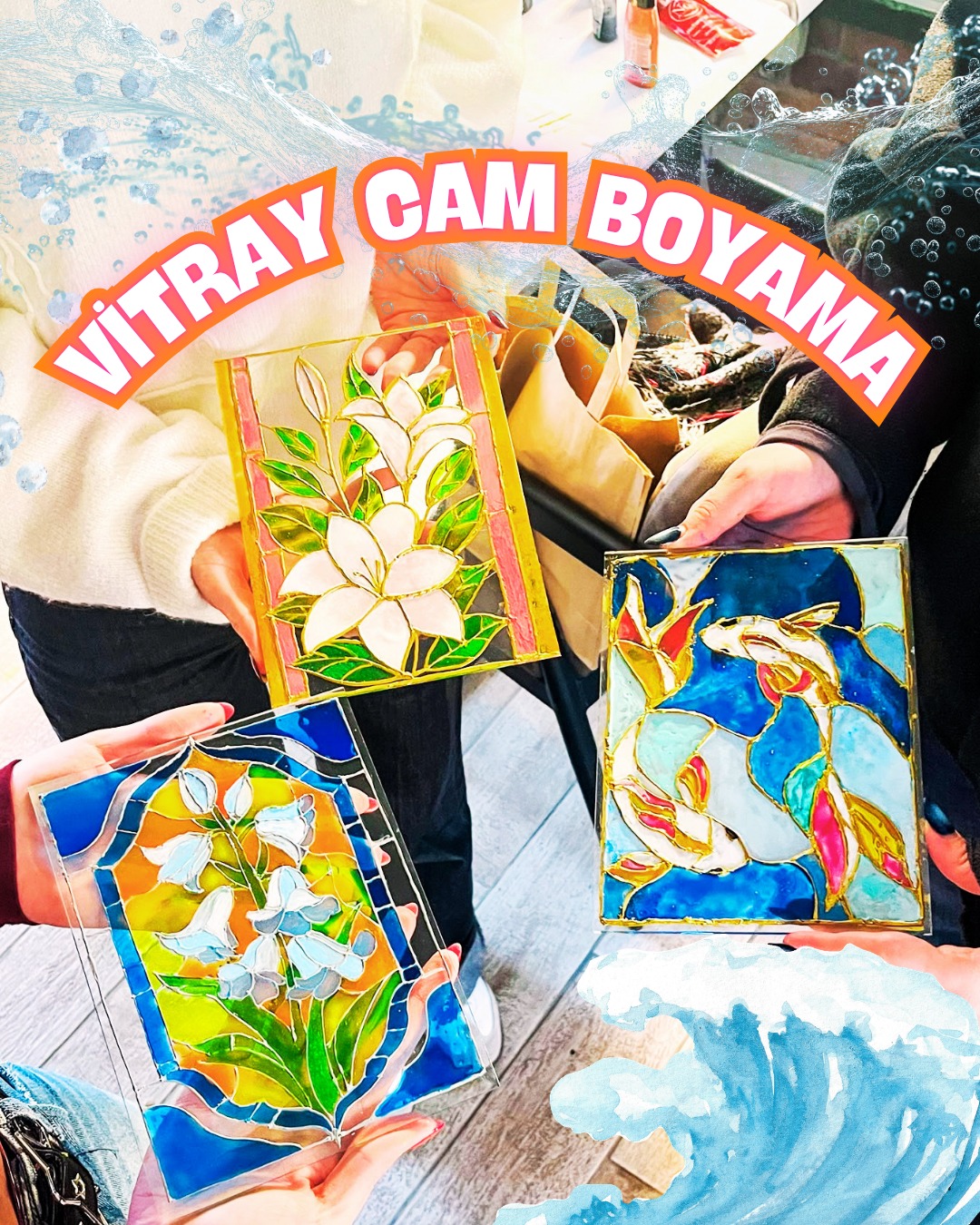 VİTRAY CAM BOYAMA - ANKARA WORKSHOP