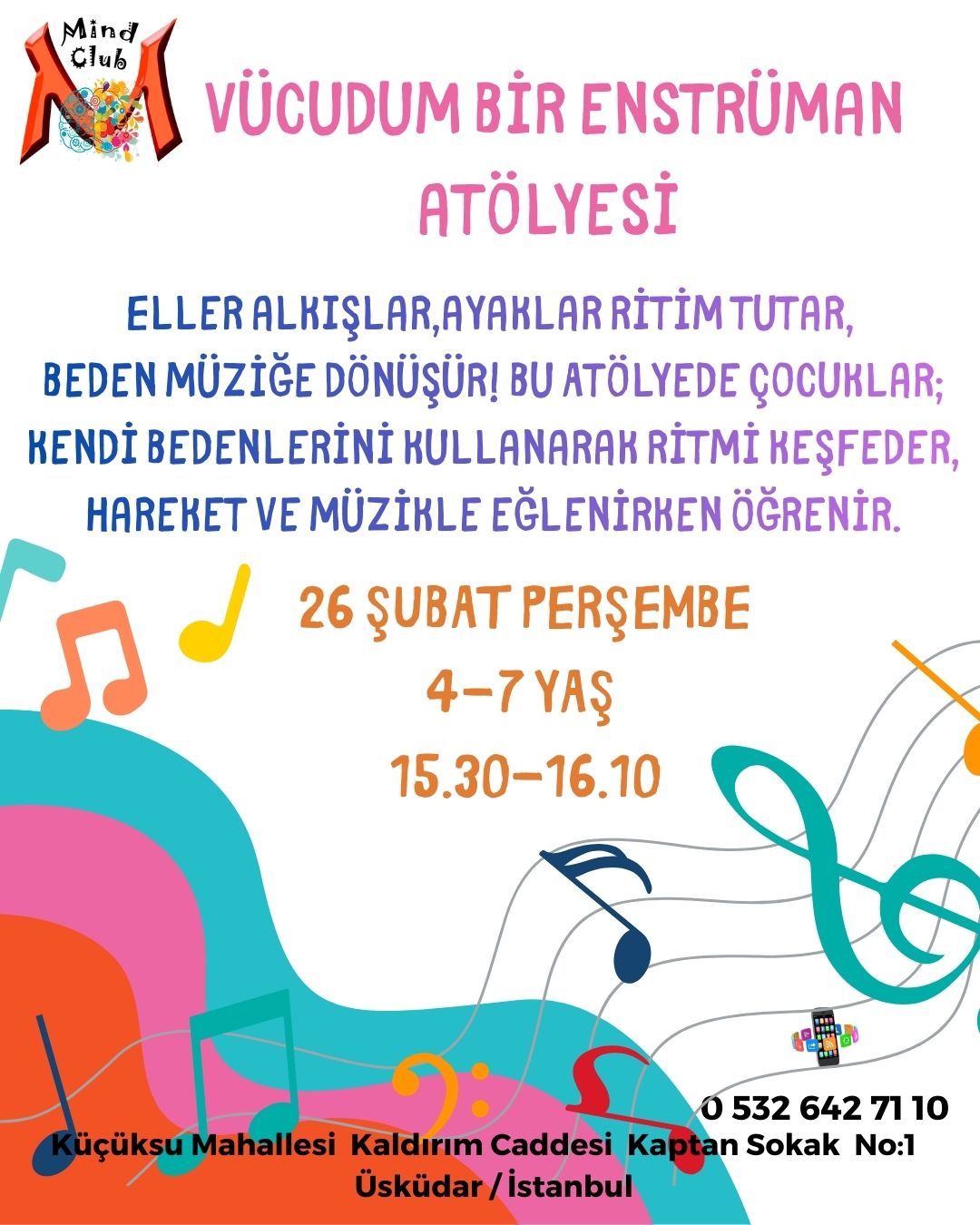 Vücudum Bir Enstrüman Atölyesi