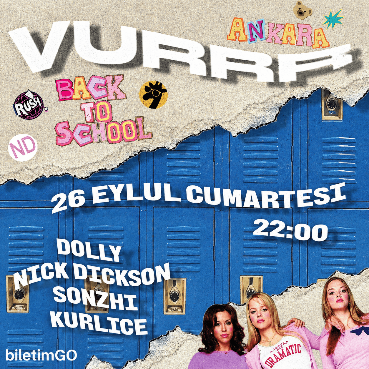 VURRR BACK TO SCHOOL PARTY ANKARA