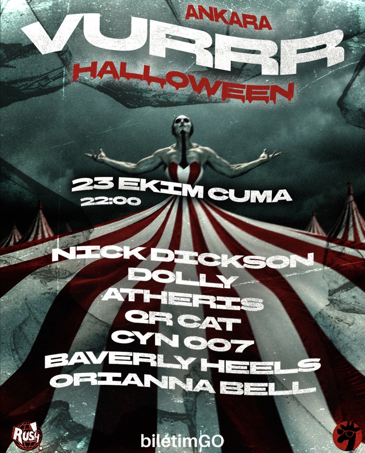 VURRR HALLOWEEN PARTY ANKARA