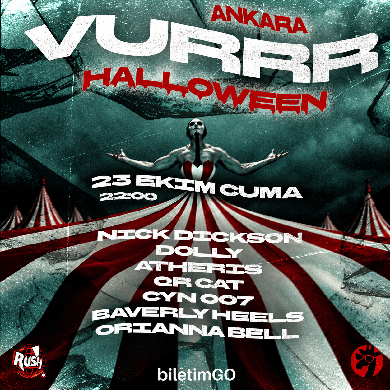 VURRR HALLOWEEN PARTY ANKARA
