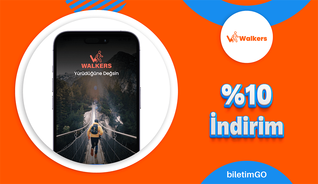Walkers Kullanıcılarına %10 İndirim