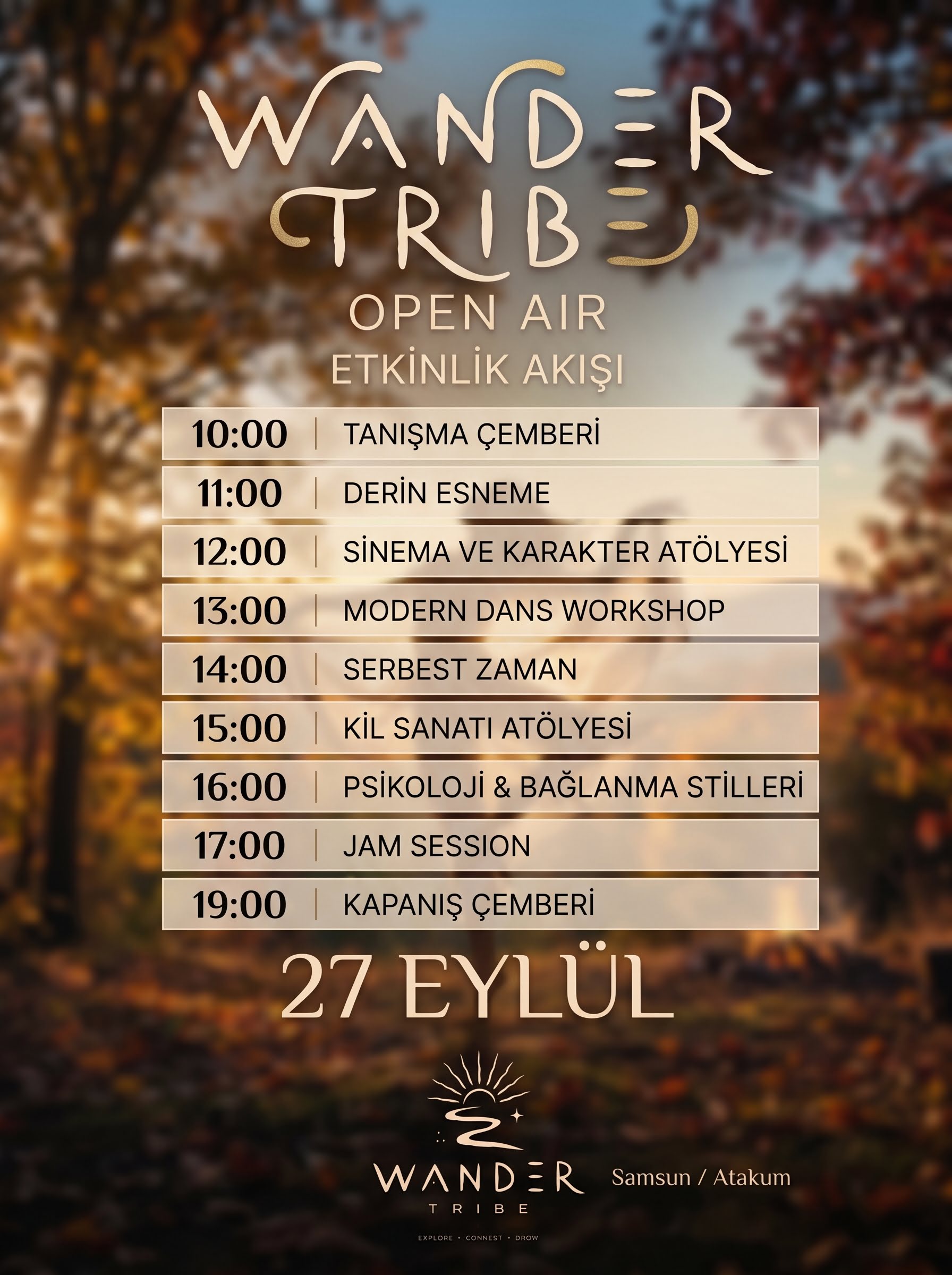 WANDER TRIBE OPEN AIR