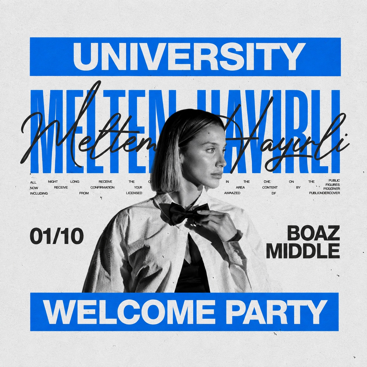 WELCOME PARTY
