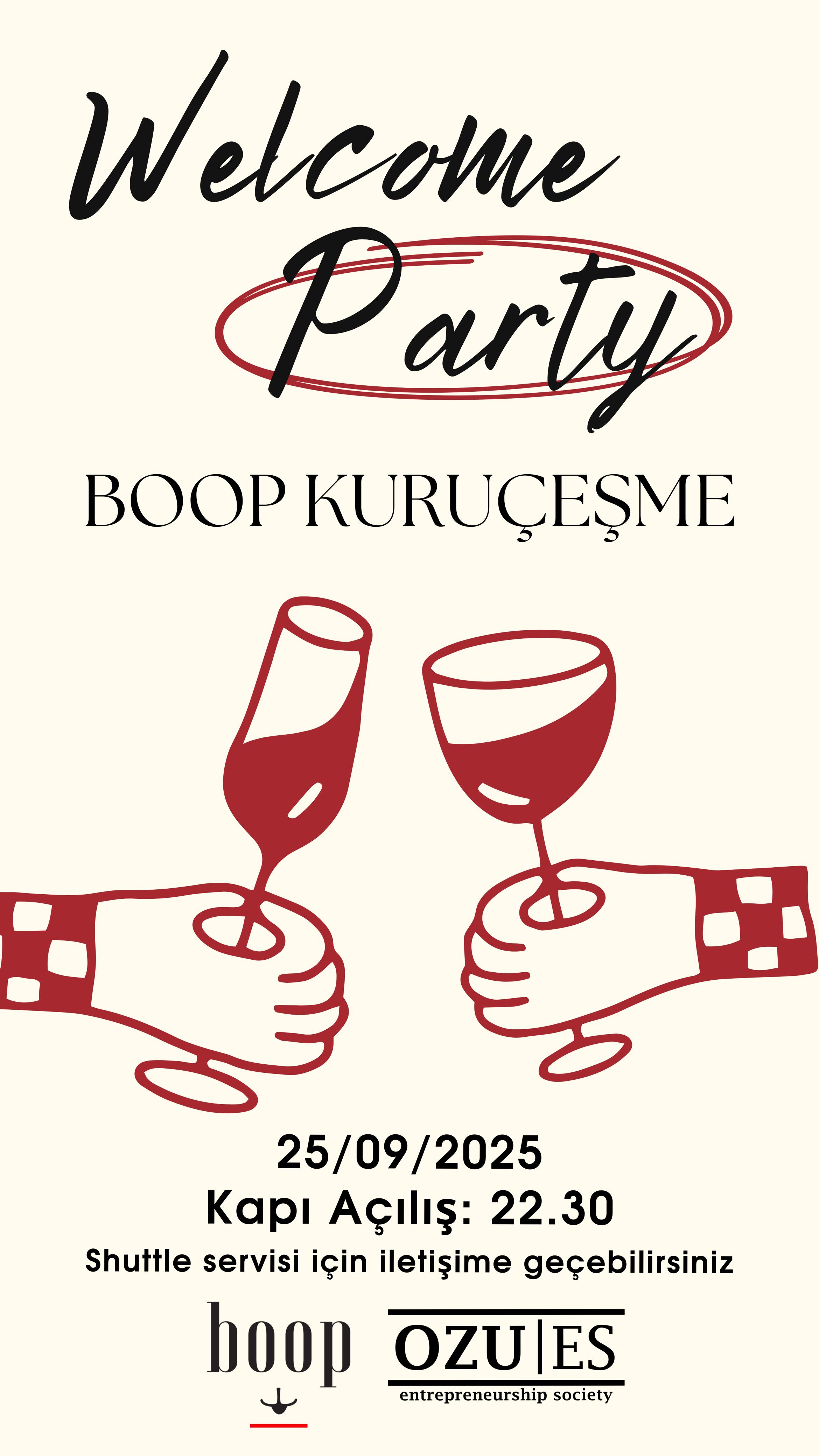 ÖzÜ ES Welcome Party