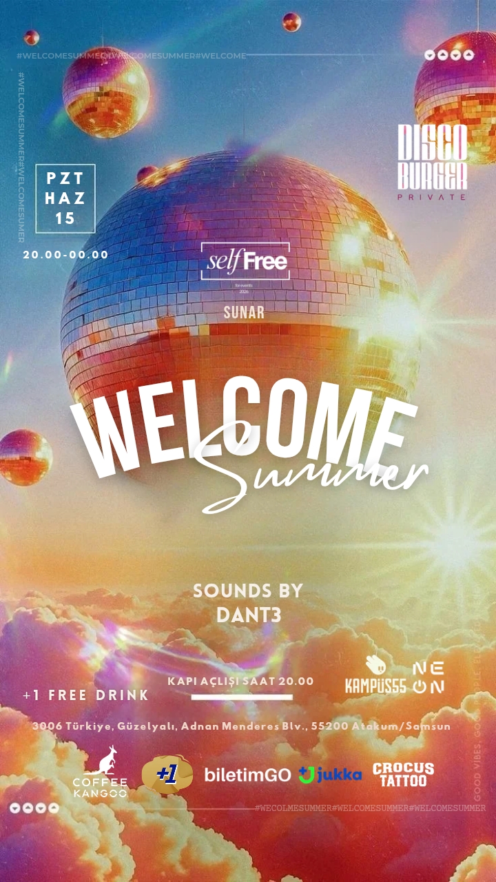 Welcome Summer card