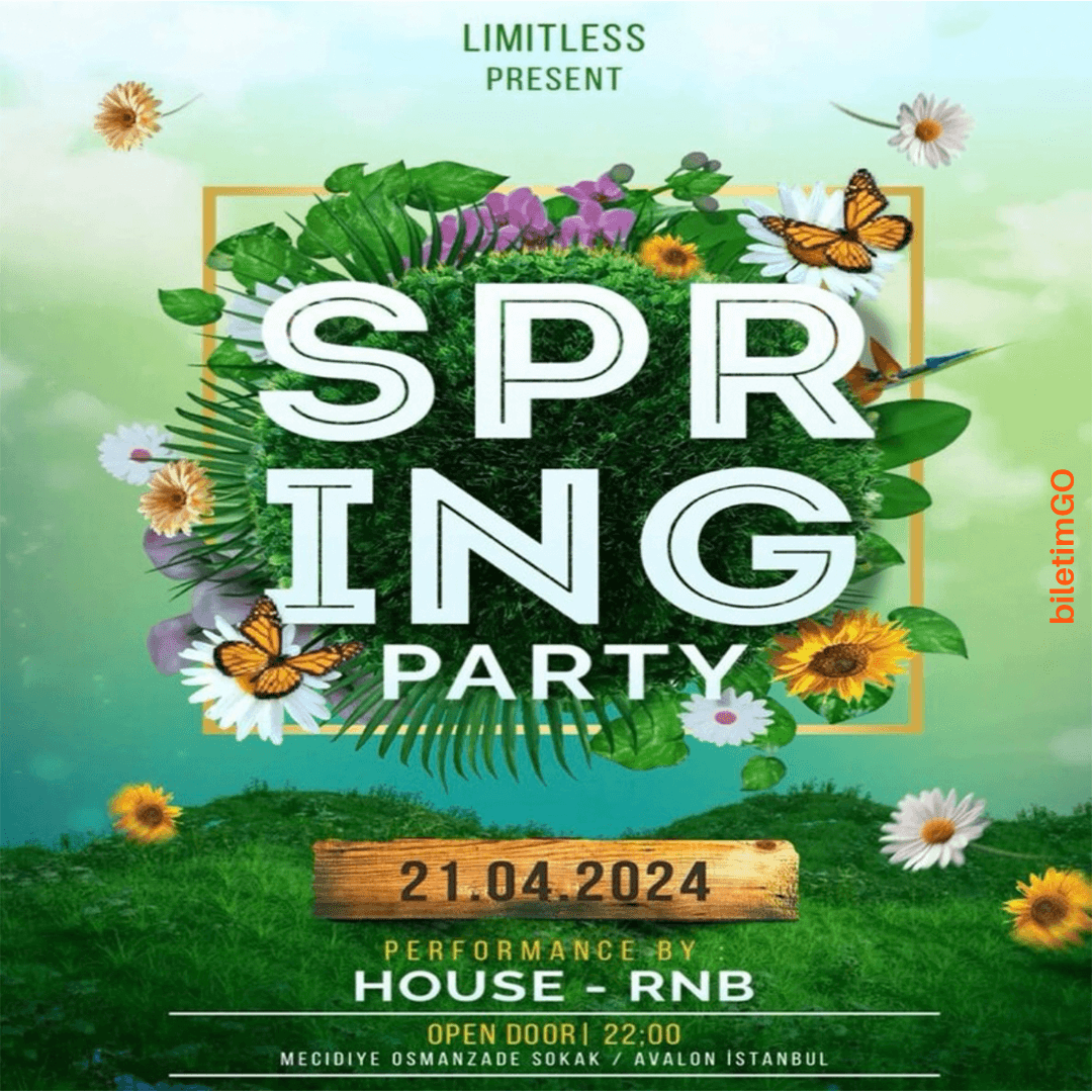 Welcome To Spring Party