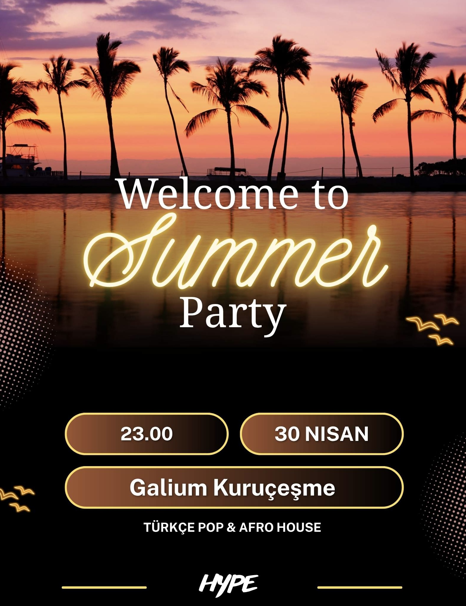 Welcome To Summer | Galium Kuruçeşme| Türkçe Pop