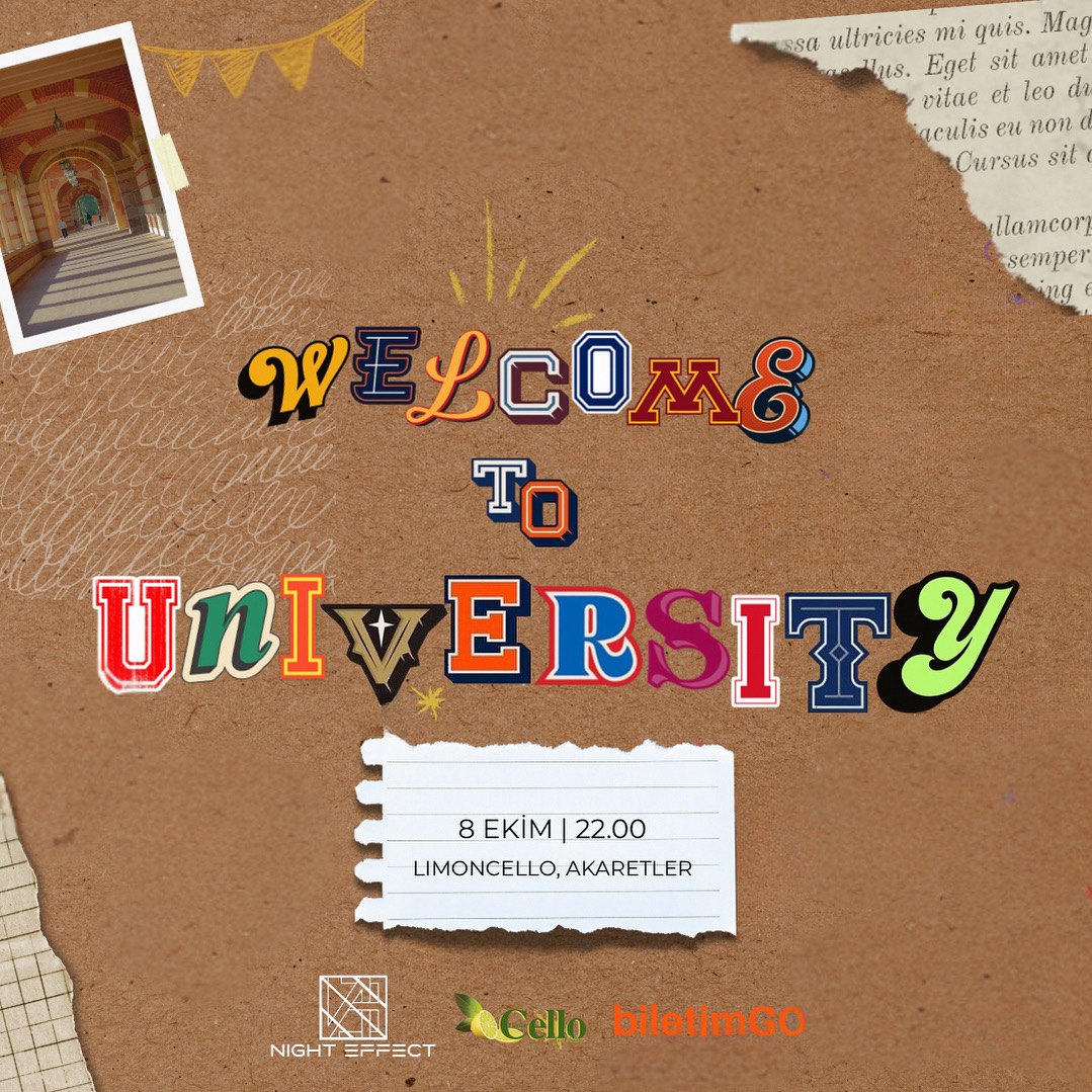 WELCOME TO UNİVERSİTY
