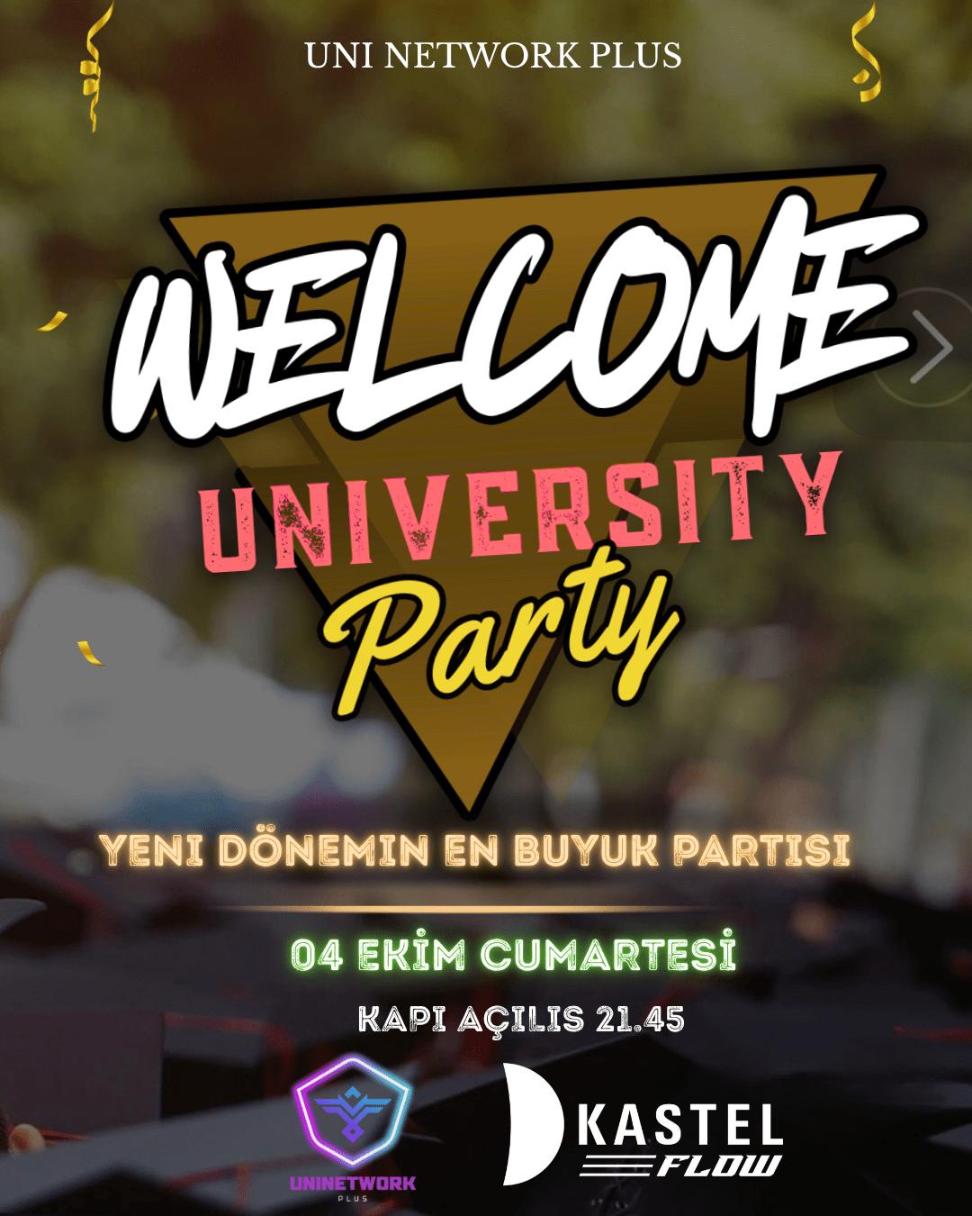 WELCOME TO UNIVERSITY