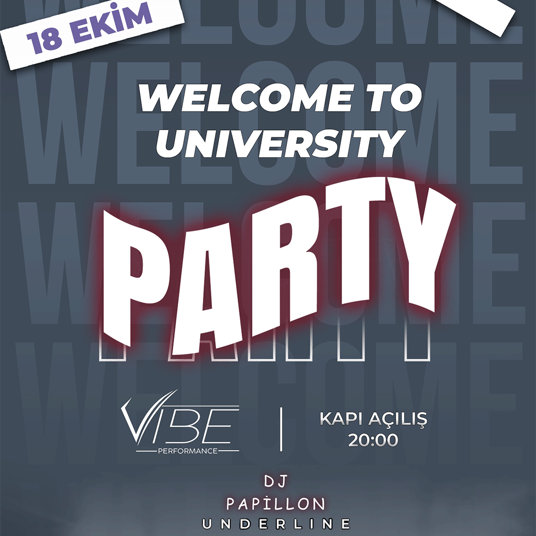 WELCOME TO UNIVERSİTY