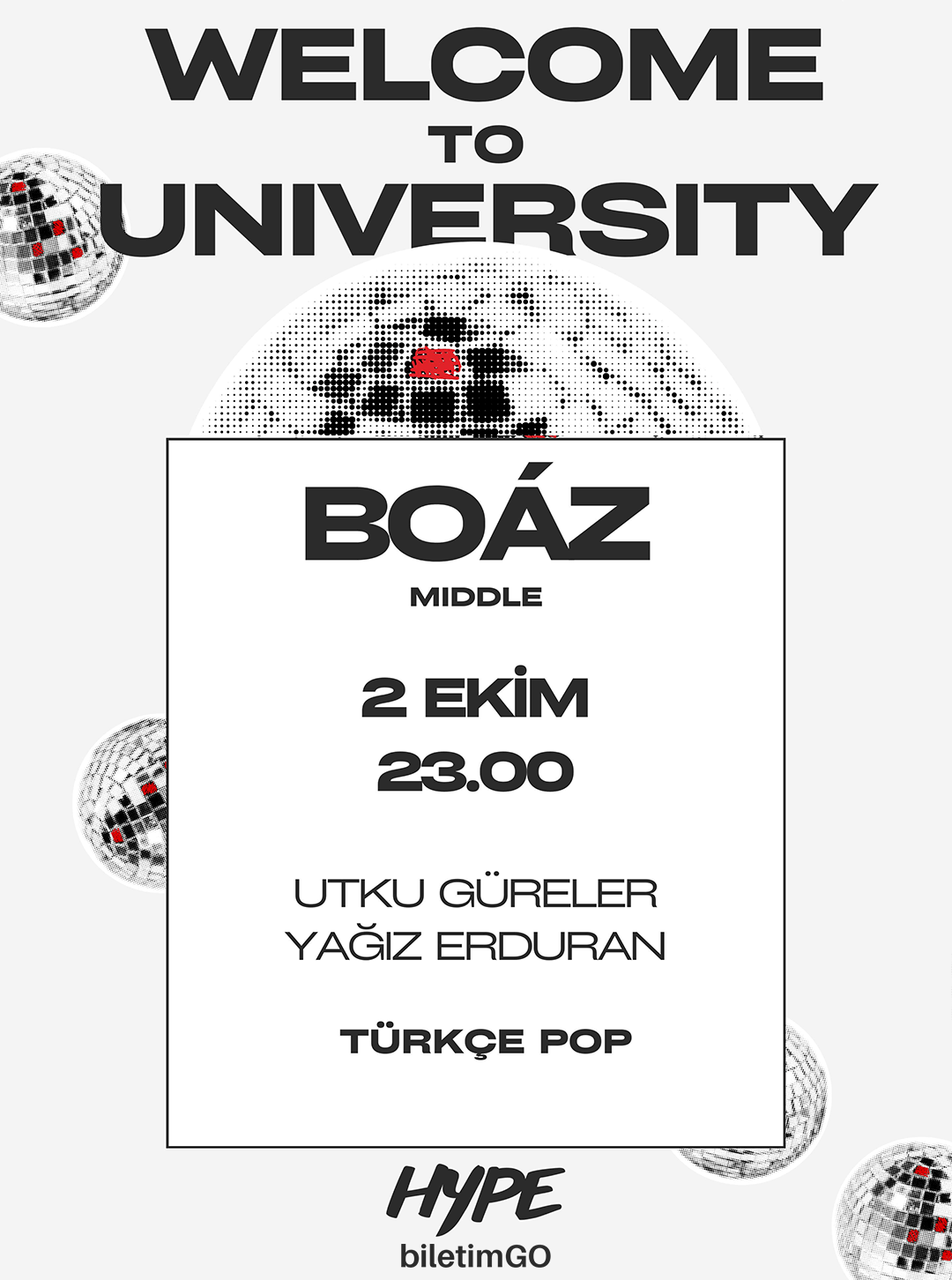 WELCOME TO UNIVERSITY