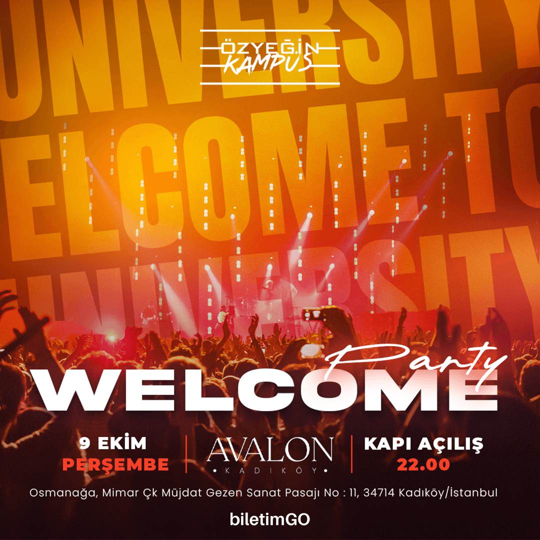 Welcome To University Party