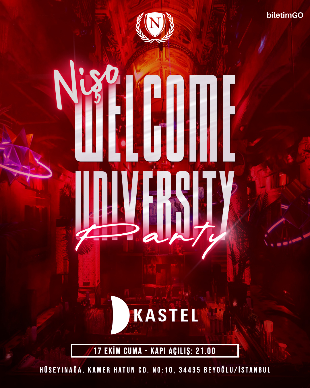 Welcome To University Party Nişo