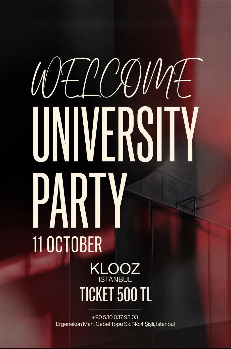 Welcome University Party