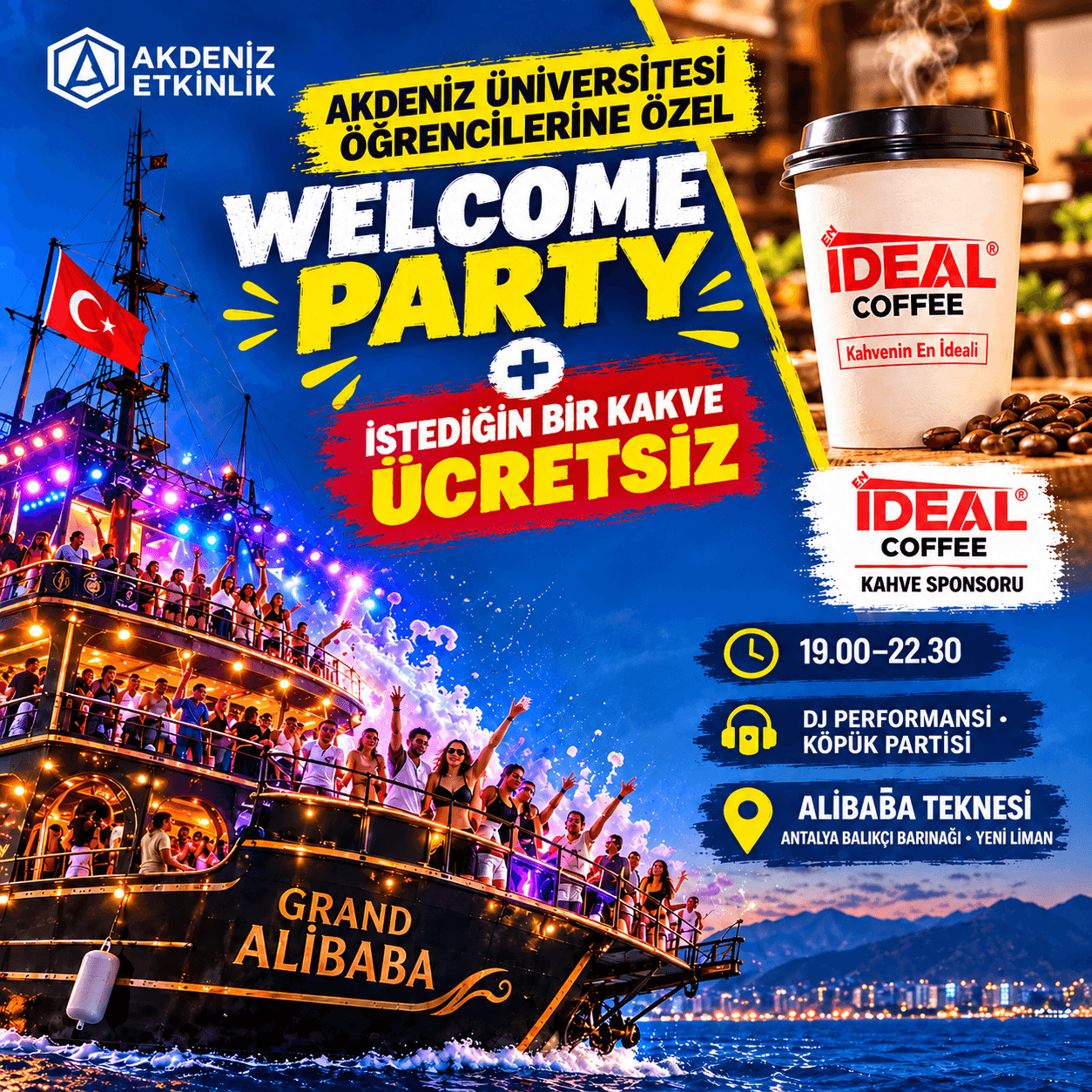 Welcome Yacht Party