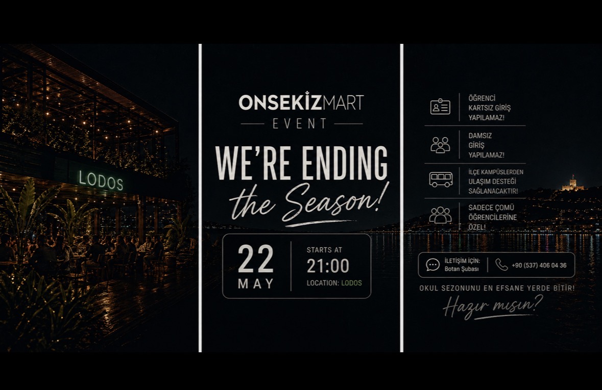 We’re Ending The Season