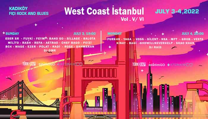 WEST COAST İSTANBUL VOL. V & VI