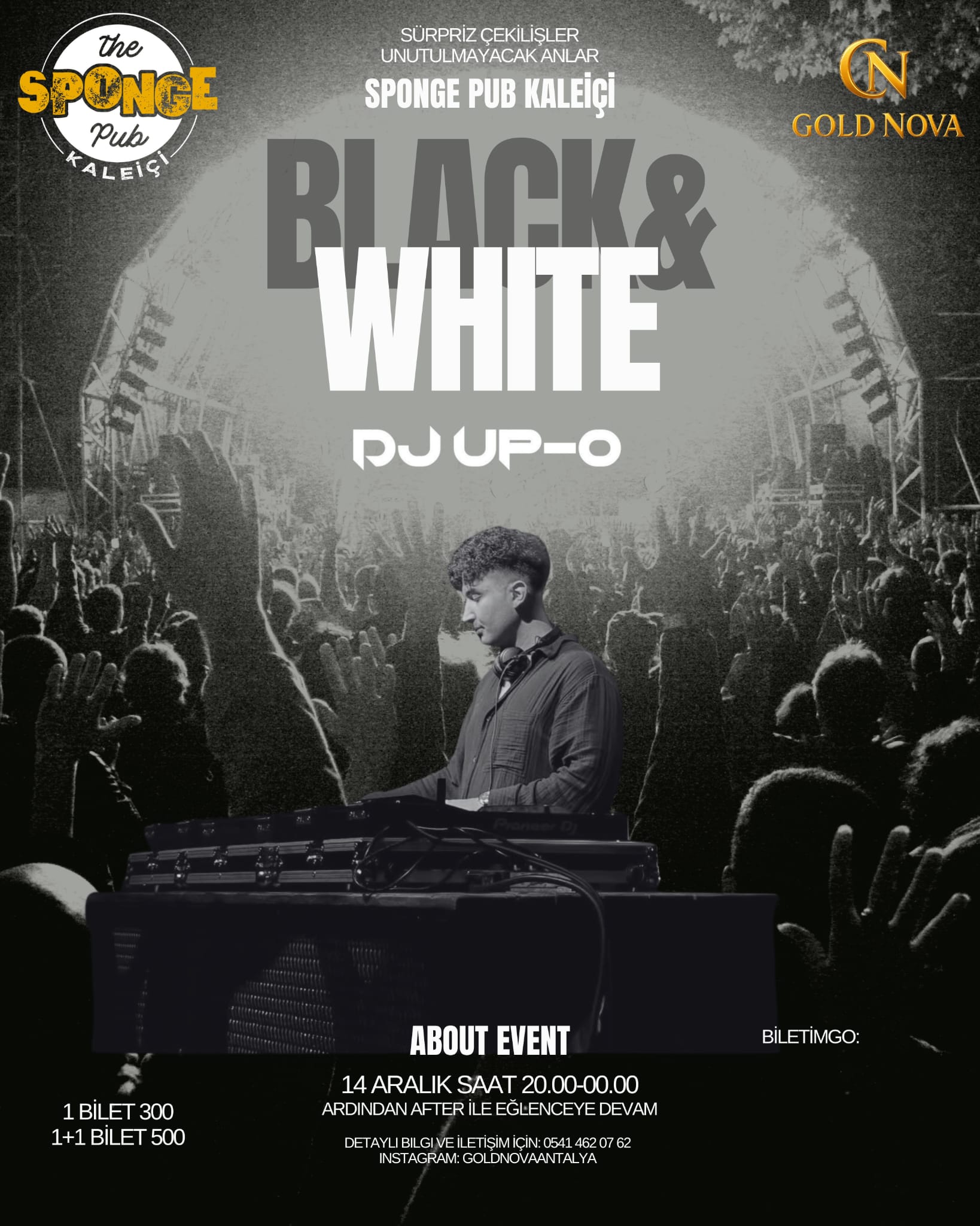 White and Black Party