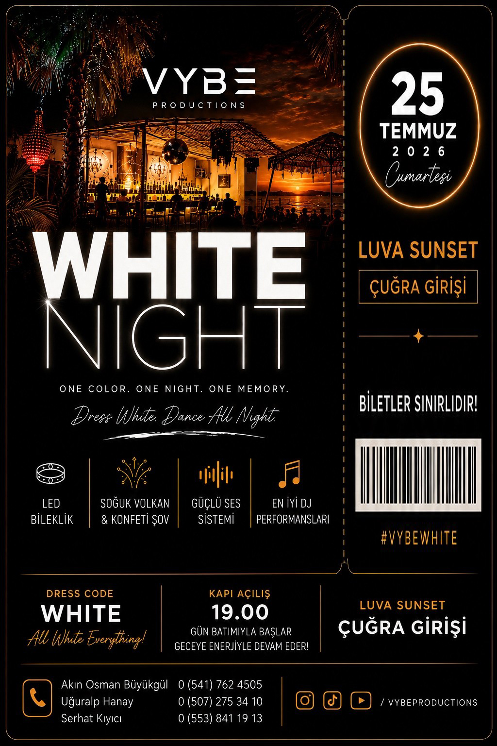 WHİTE NİGHT ERDEK - Luva Sunset