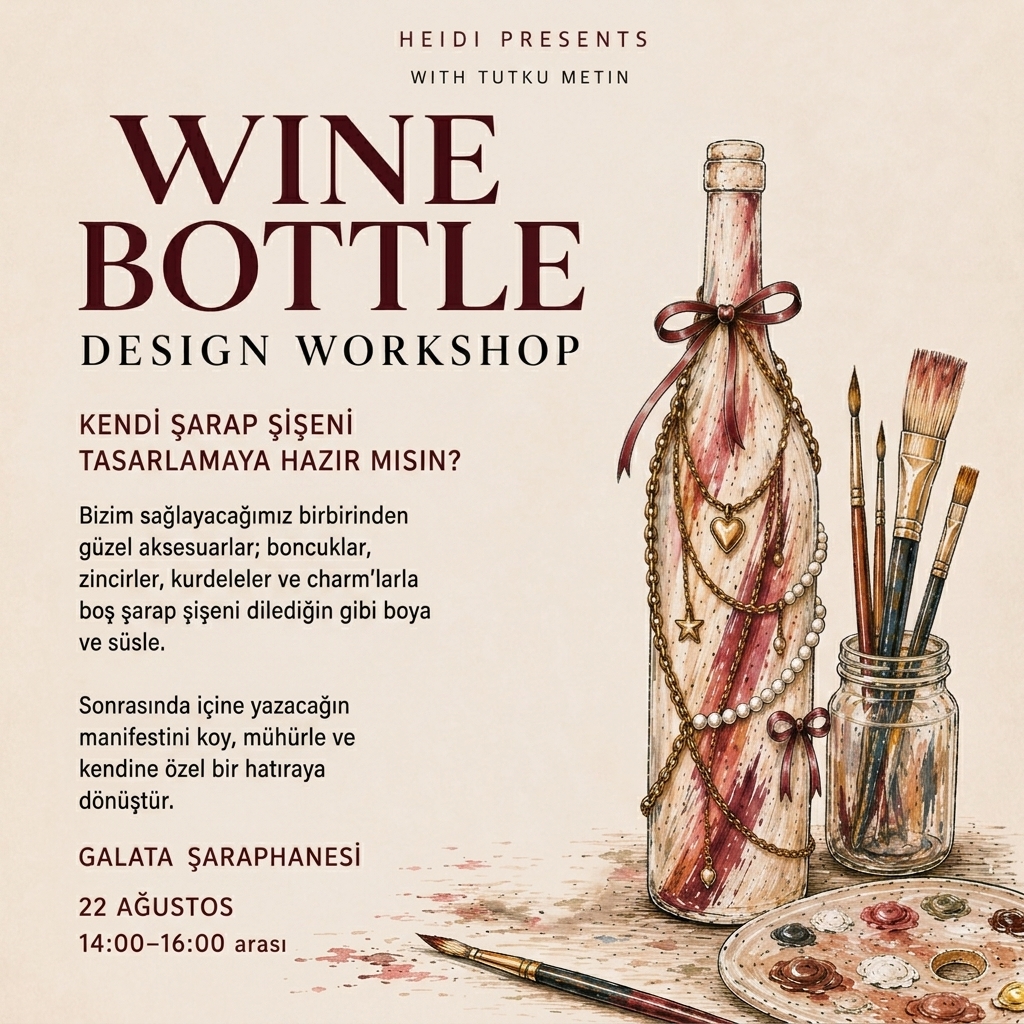 WINE BOTTLE DESIGN WORKSHOP