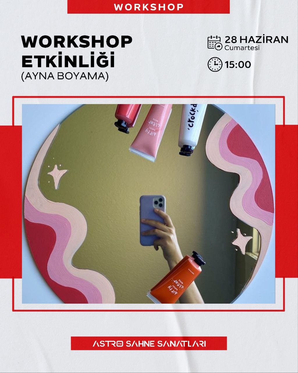 WORKSHOP AYNA BOYAMA ETKİNLİĞİ