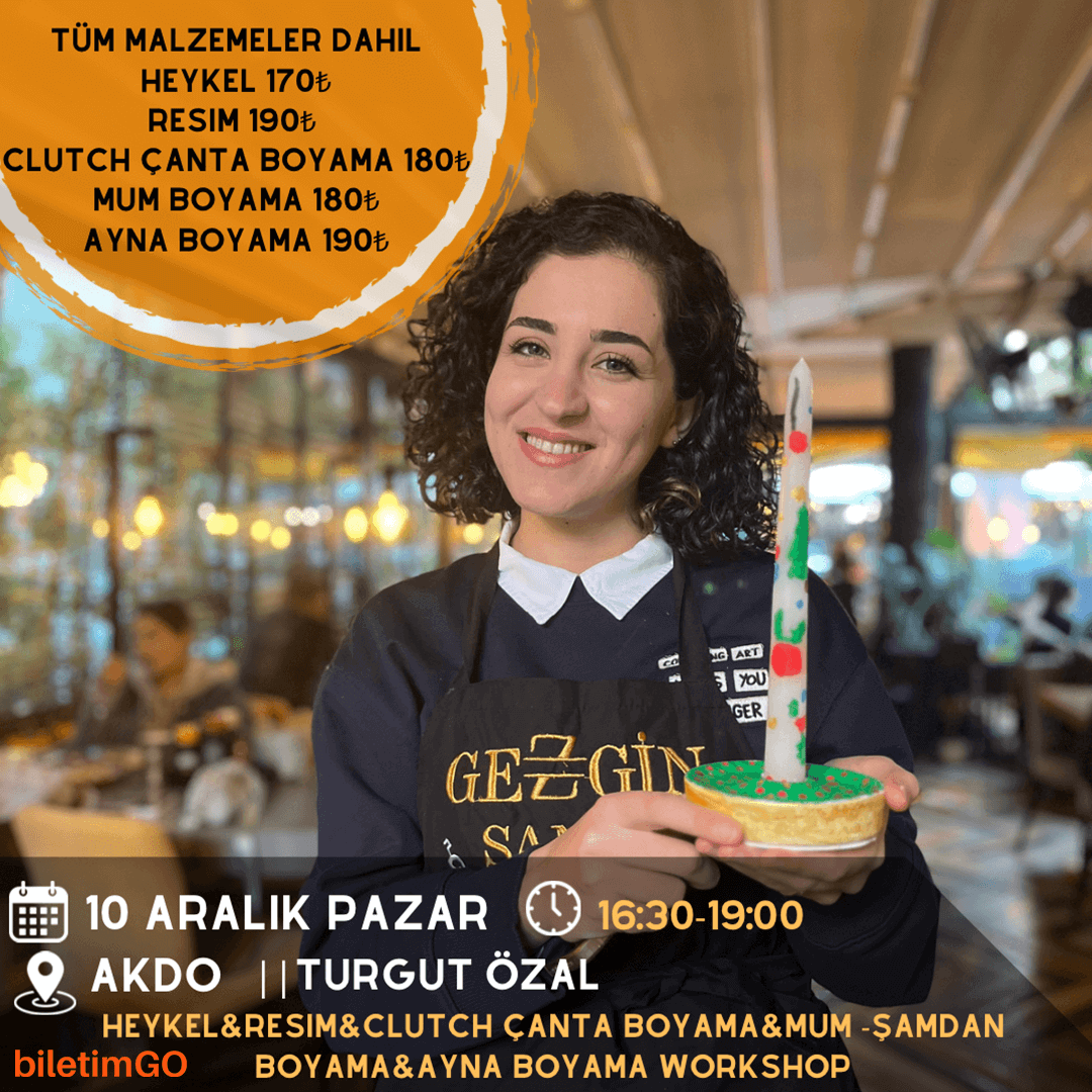 WORKSHOP TAKVİMİ - AKDO TURGUT ÖZAL