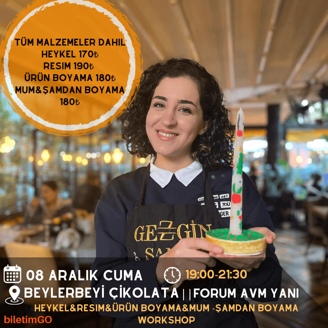 WORKSHOP TAKVİMİ - BEYLERBEYİ ÇİKOLATA