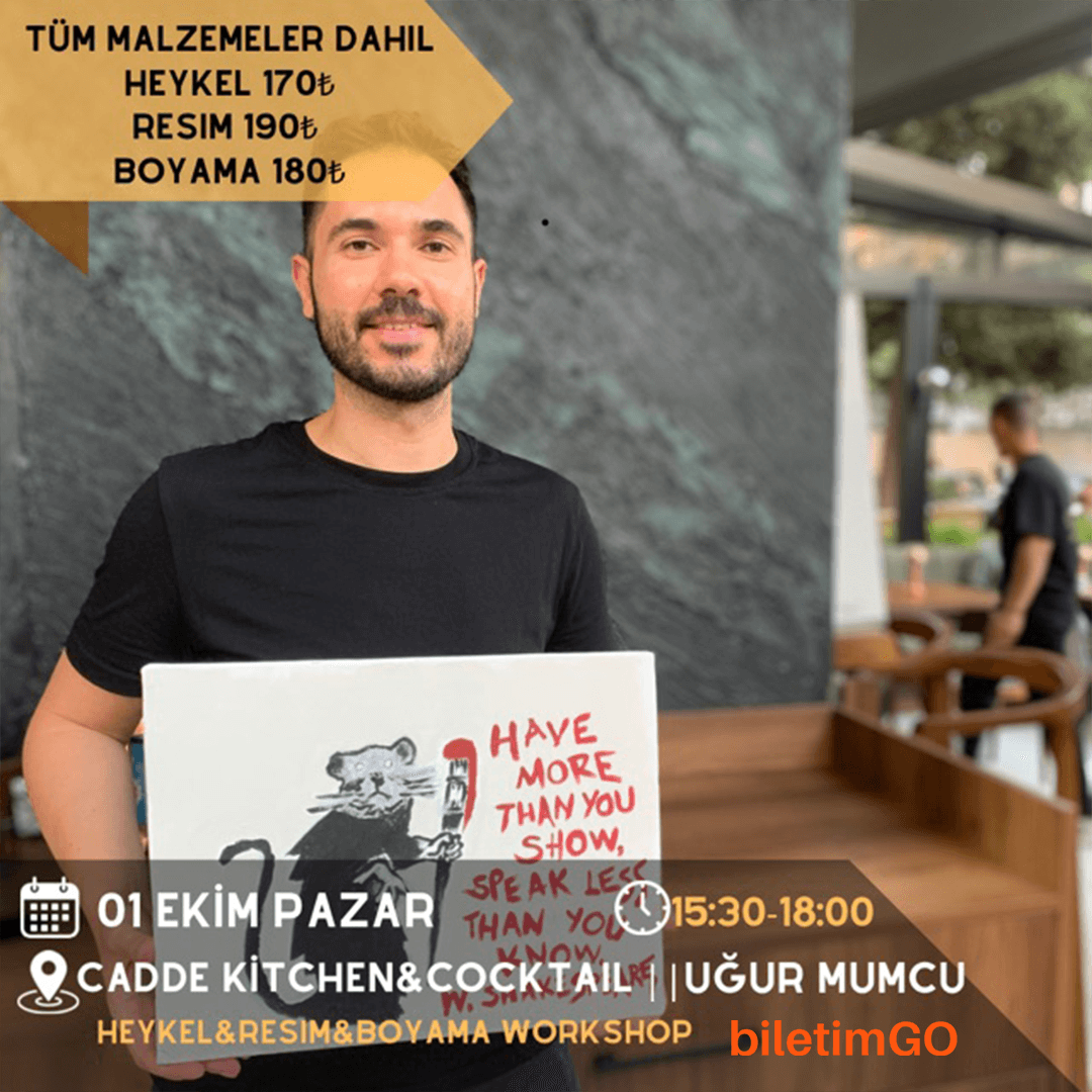 WORKSHOP TAKVİMİ - CADDE KİTCHEN