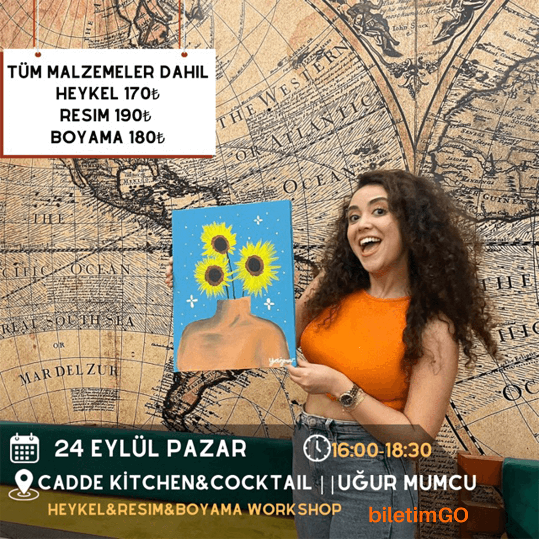 WORKSHOP TAKVİMİ - CADDE KİTCHEN & COCKTAİL