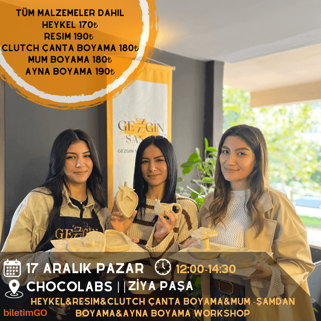 WORKSHOP TAKVİMİ - CHOCOLABS ZİYA PAŞA