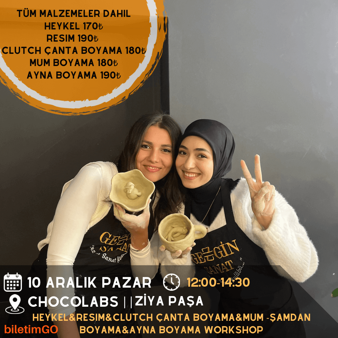 WORKSHOP TAKVİMİ - CHOCOLABS ZİYA PAŞA