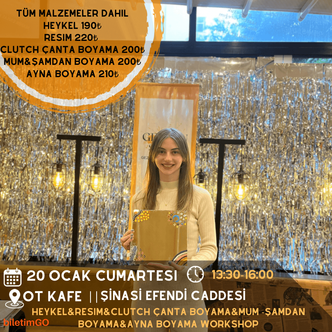 WORKSHOP TAKVİMİ - CUMARTESİ