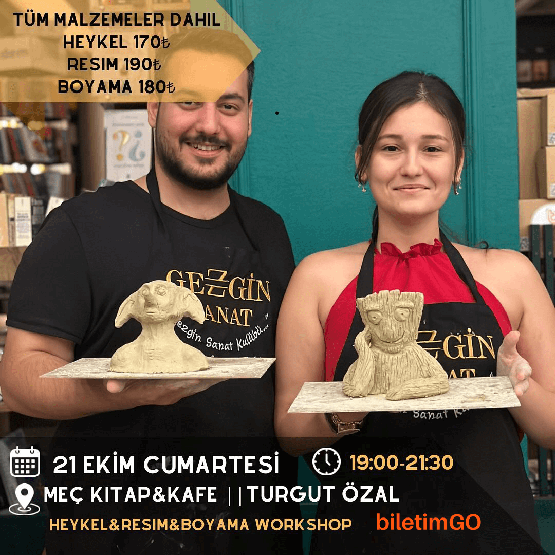 WORKSHOP TAKVİMİ - MEÇ KİTAP & KAFE