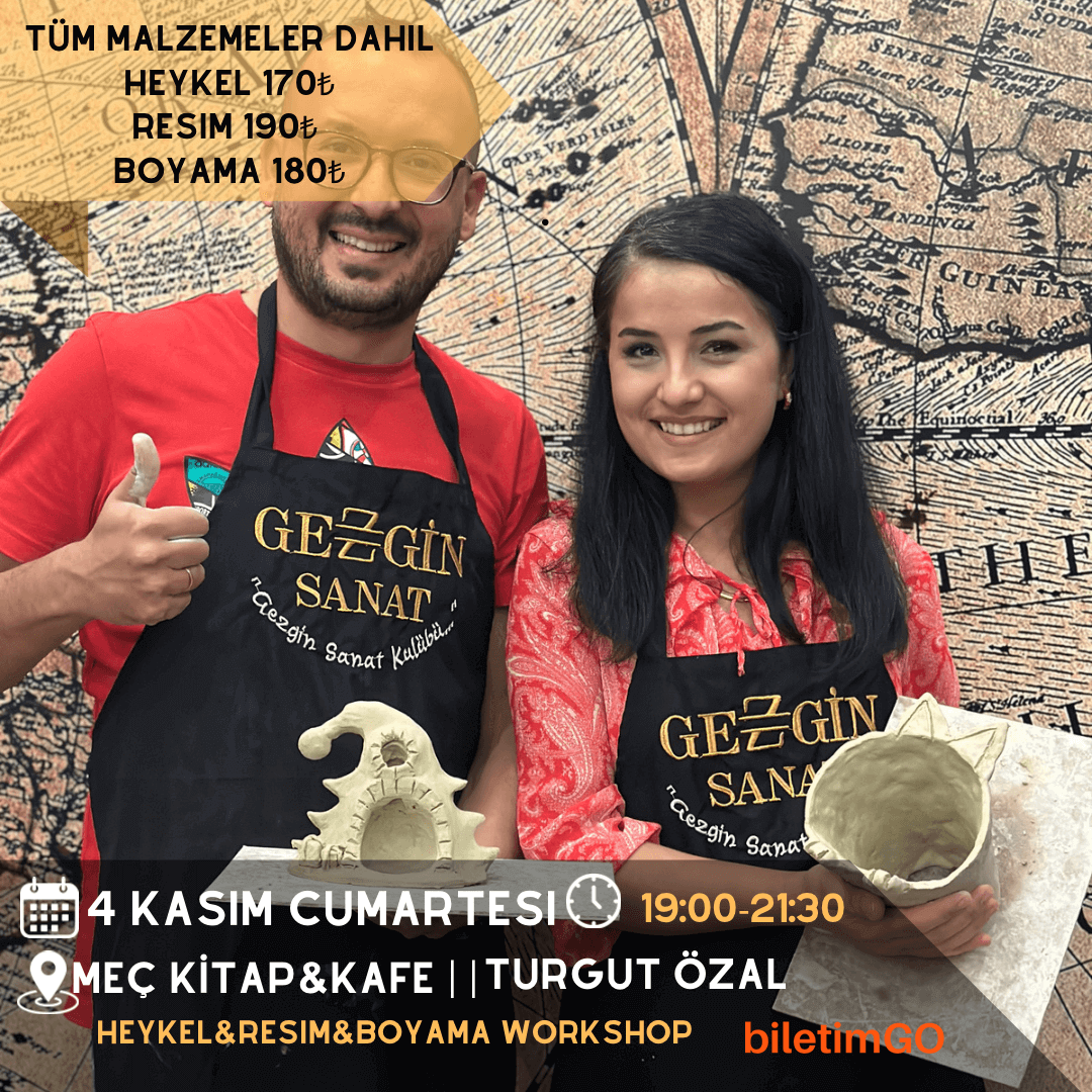 WORKSHOP TAKVİMİ - MEÇ KİTAP & KAFE