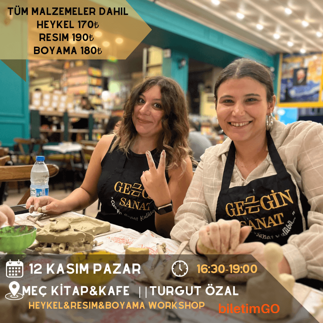 WORKSHOP TAKVİMİ - MEÇ KİTAP & KAFE