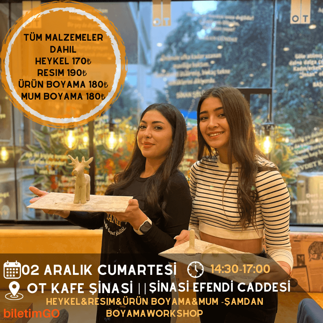 WORKSHOP TAKVİMİ - OT KAFE ŞİNASİ