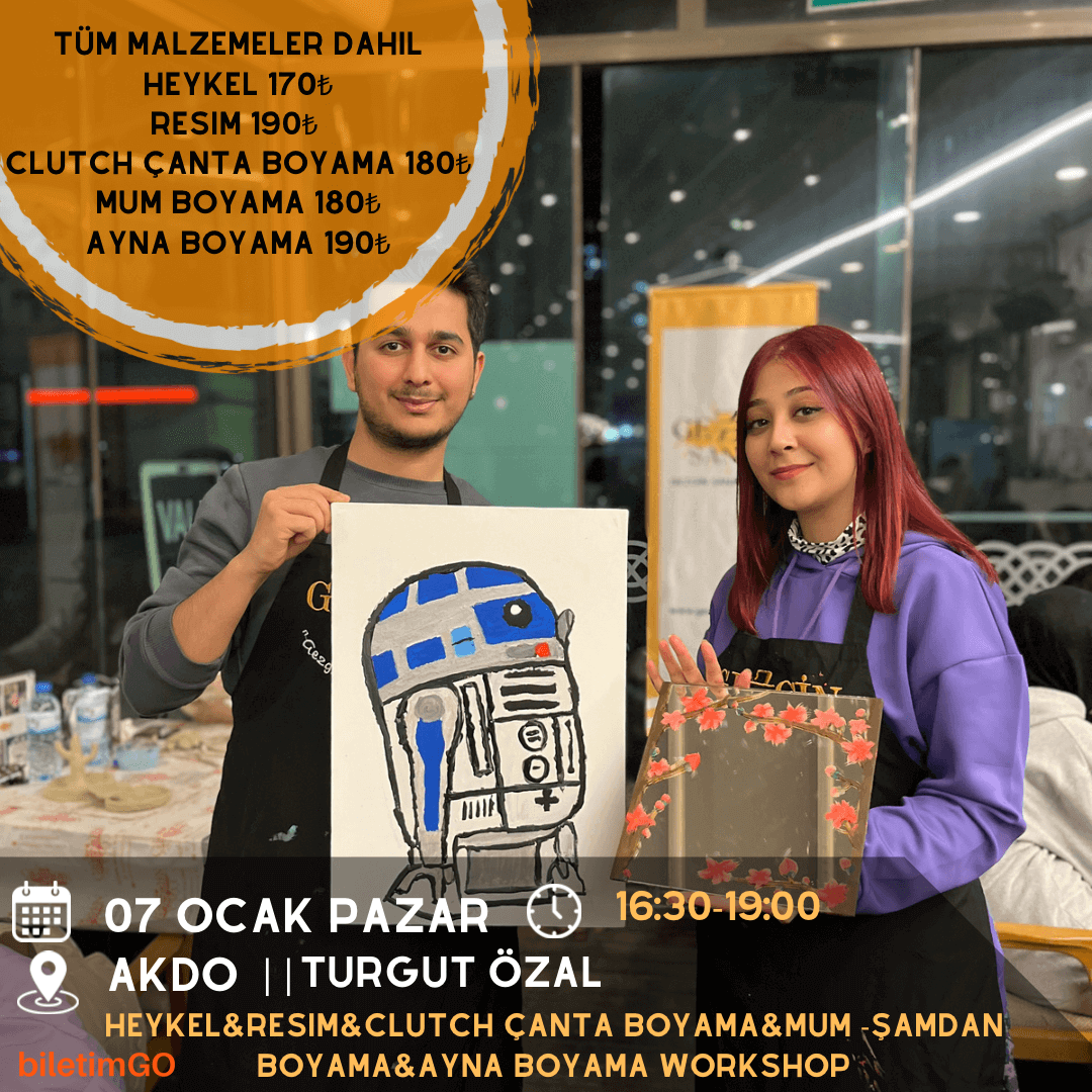 WORKSHOP TAKVİMİ - AKDO TURGUT ÖZAL