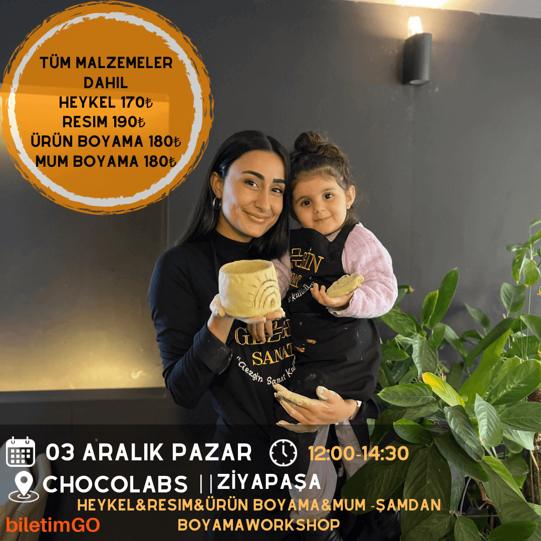 WORKSHOP TAKVİMİ - CHOCOLABS ZİYAPAŞA