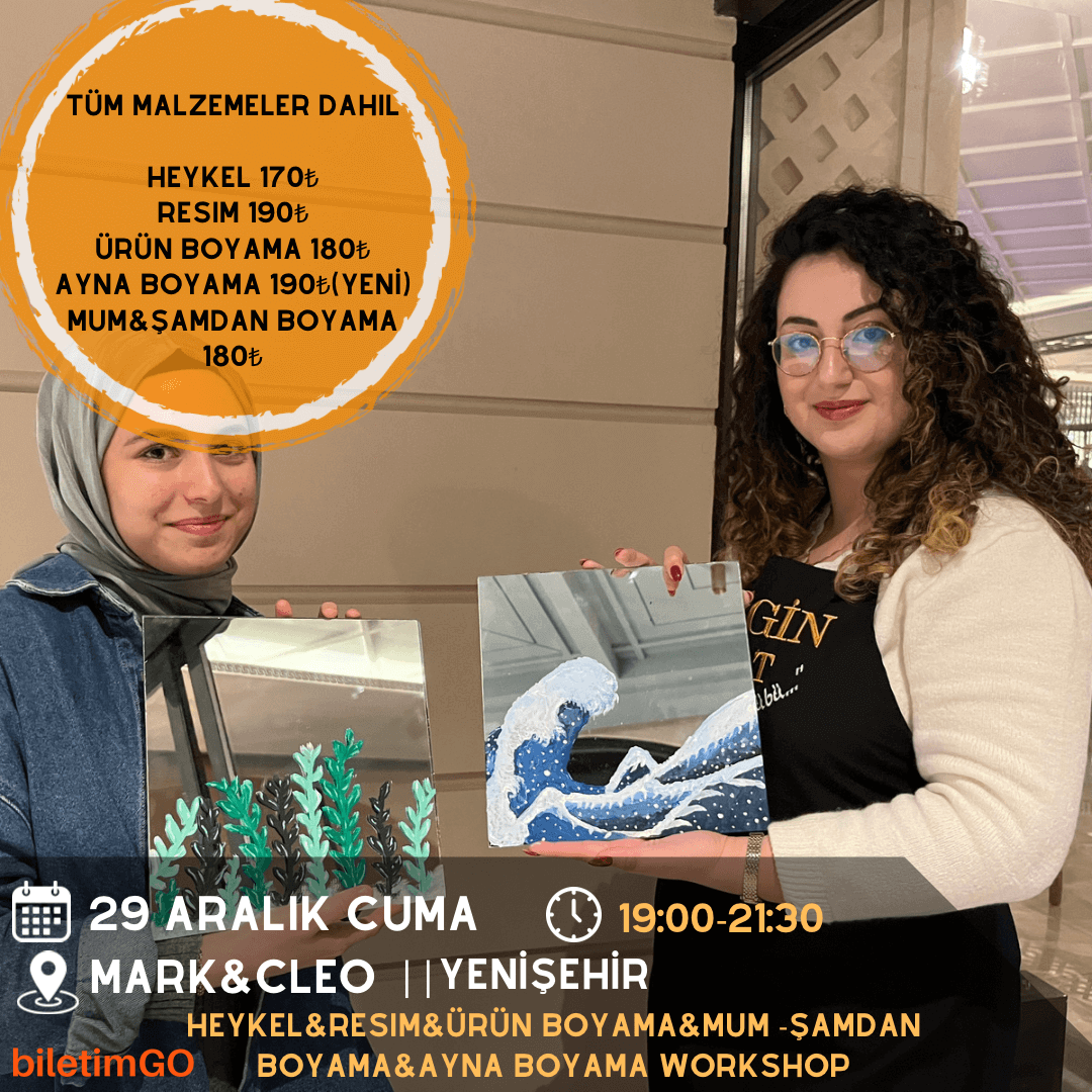 WORKSHOP TAKVİMİ - MARK&CLEO
