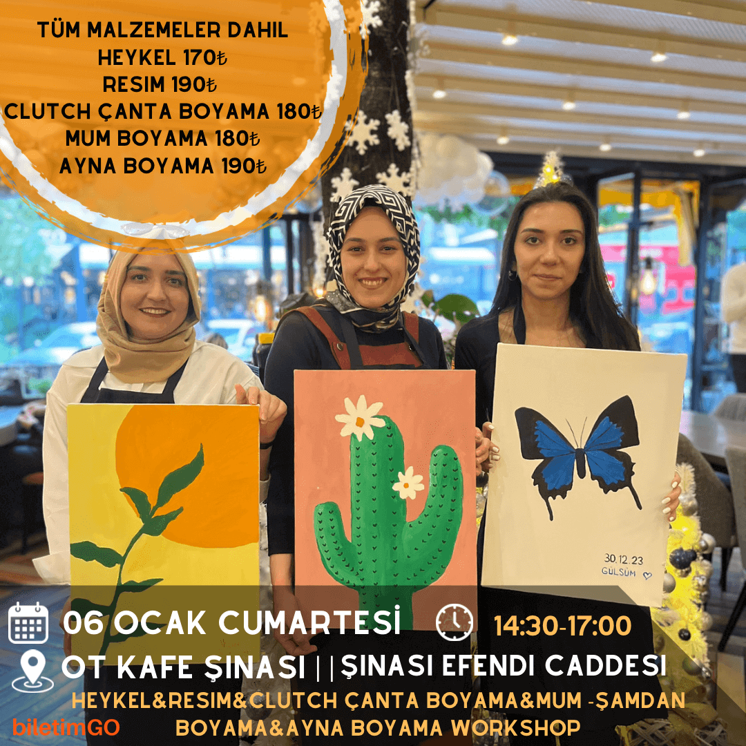 WORKSHOP TAKVİMİ - OT KAFE ŞİNASİ