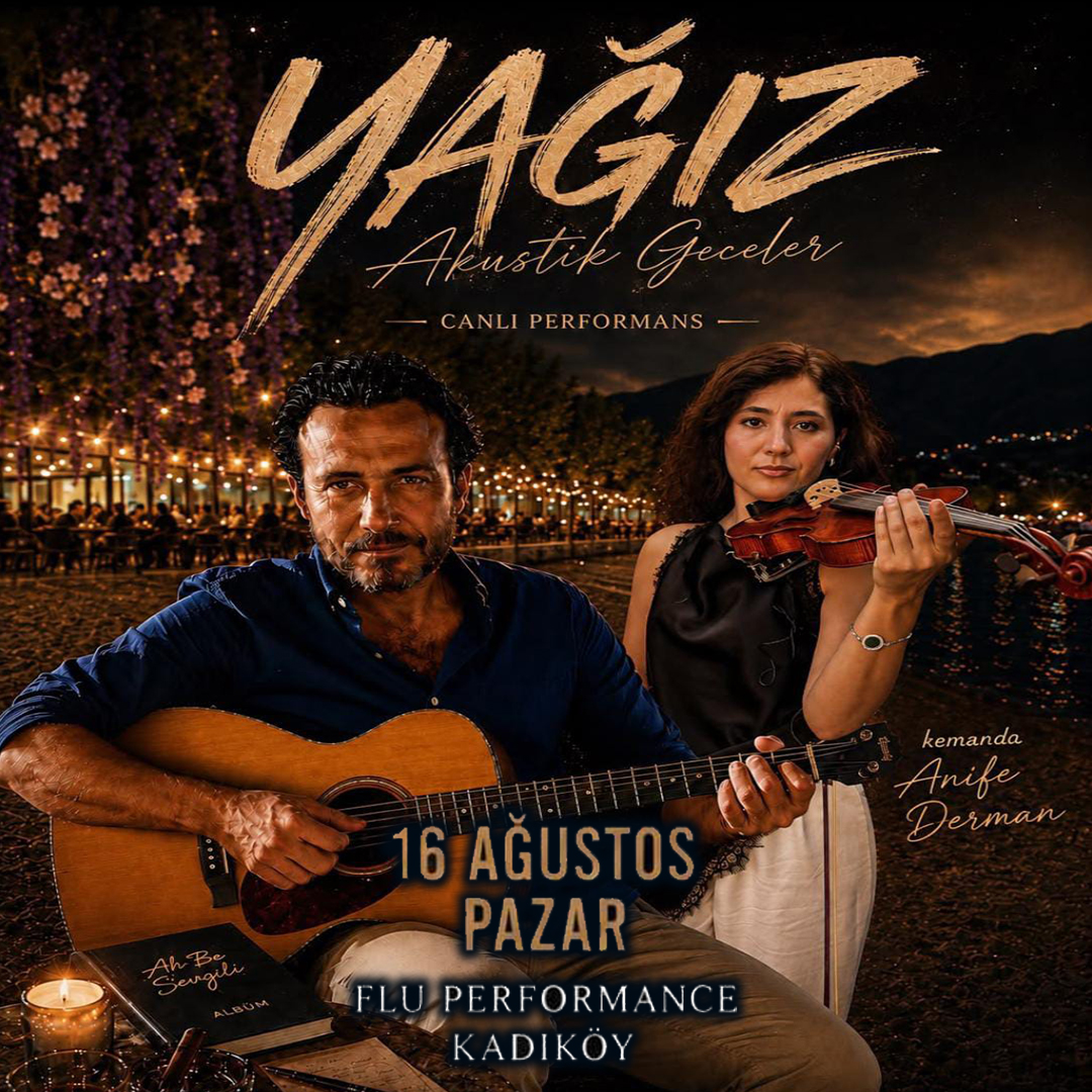 YAĞIZ BAĞCIGİL KONSERi 16 AĞUSTOS