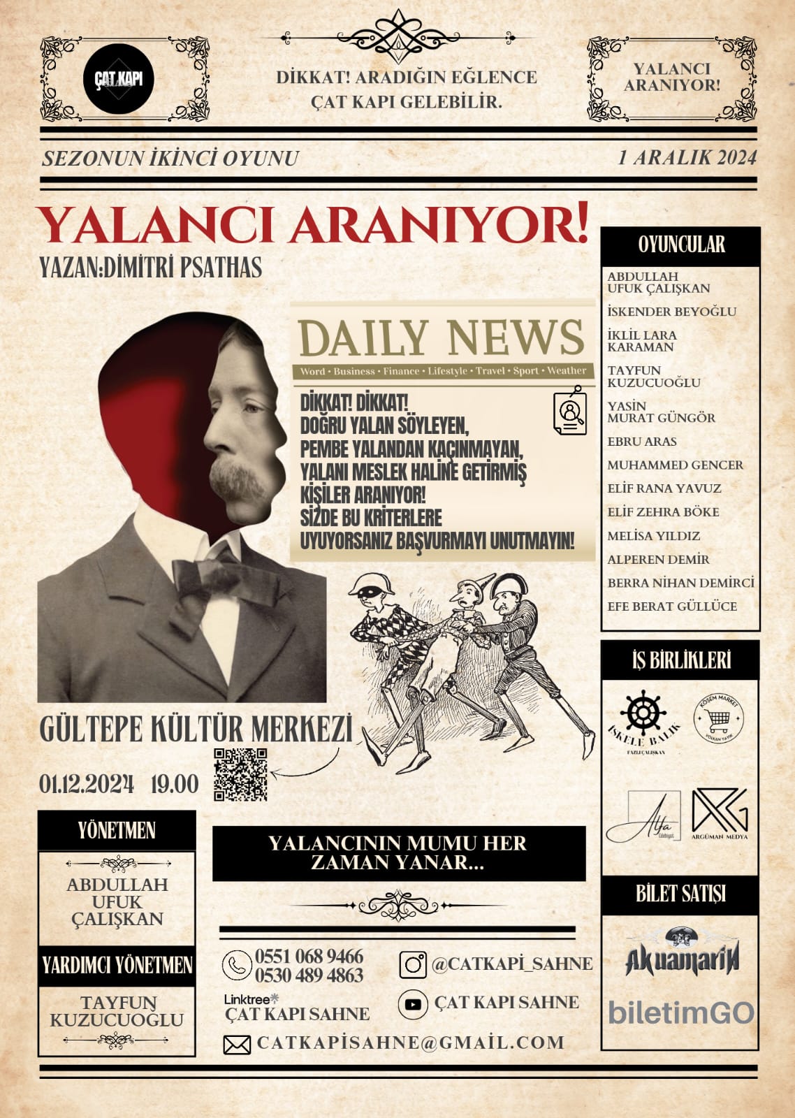 Yalancı Aranıyor