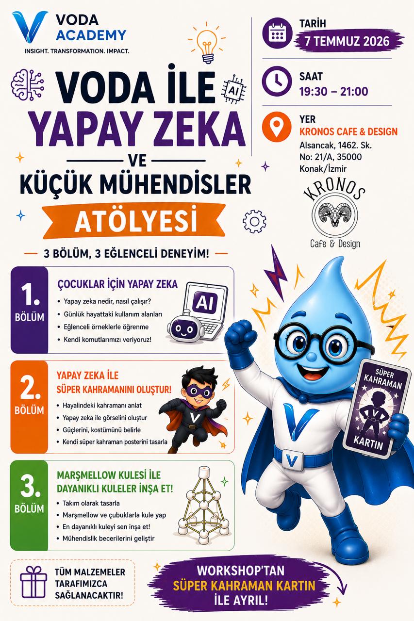 Yapay Zeka ile Küçük Mühendisler Atölyesi