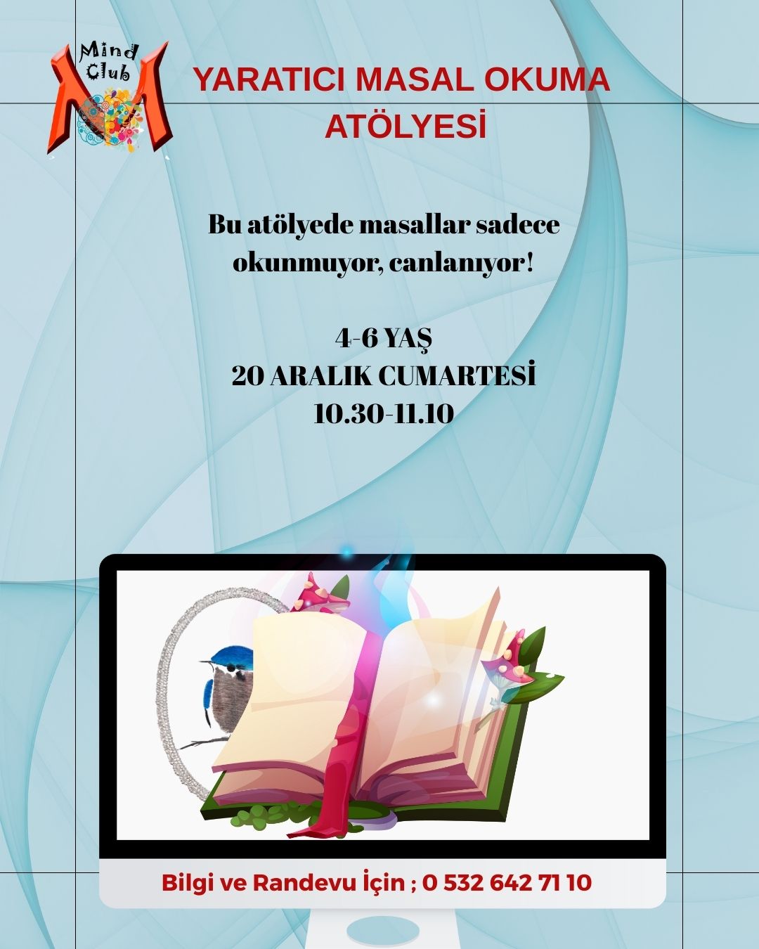 Yaratıcı Masal Okuma Atölyesi