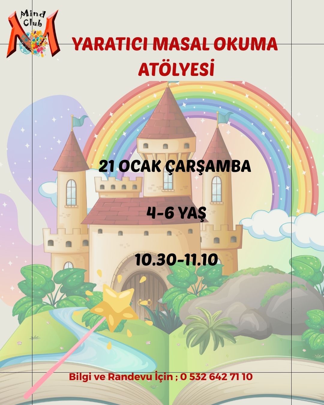 Yaratıcı Masal Okuma Atölyesi