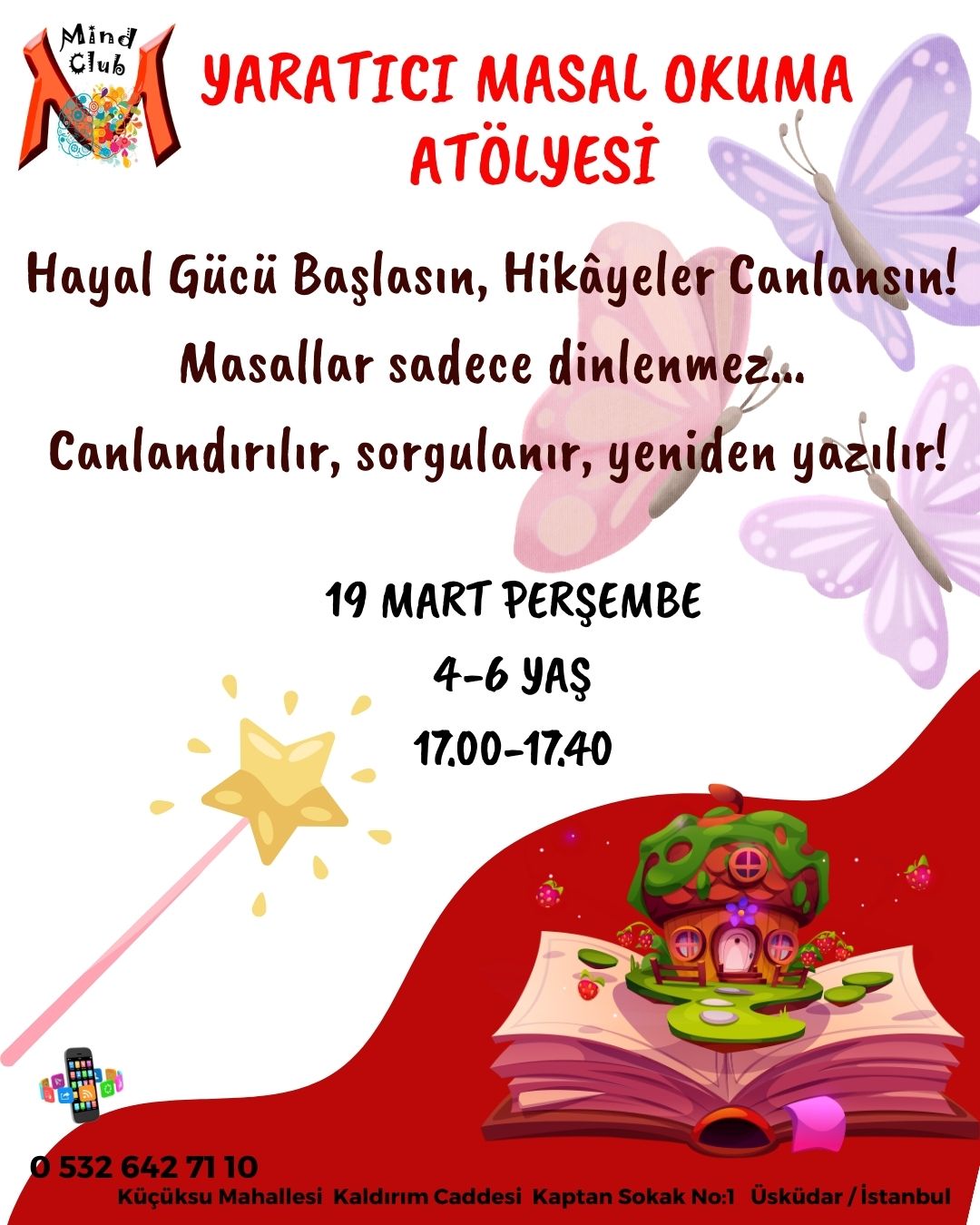 Yaratıcı Masal Okuma Atölyesi