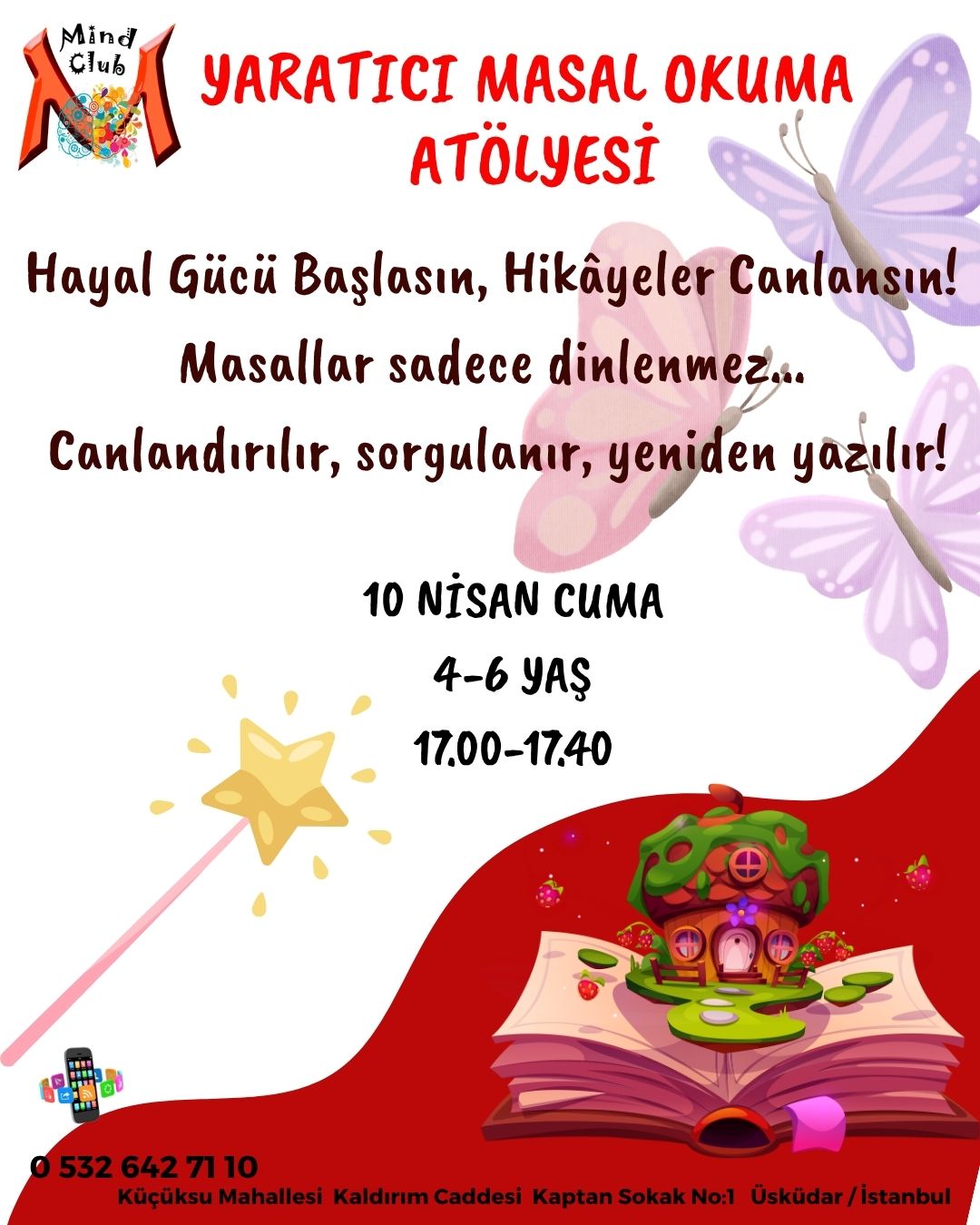 Yaratıcı Masal Okuma Atölyesi